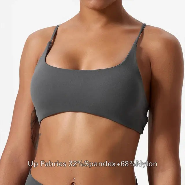 Fitness Workout Back Cross Yoga Bra β Stylish, Supportive & Breathable
