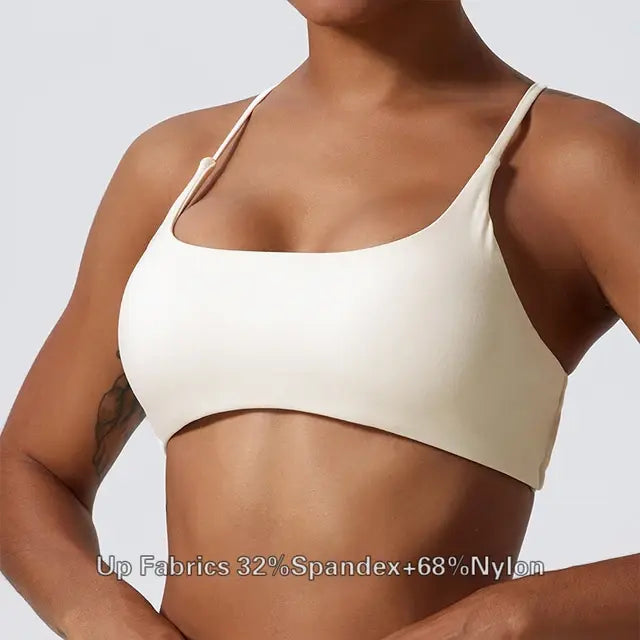 Fitness Workout Back Cross Yoga Bra β Stylish, Supportive & Breathable