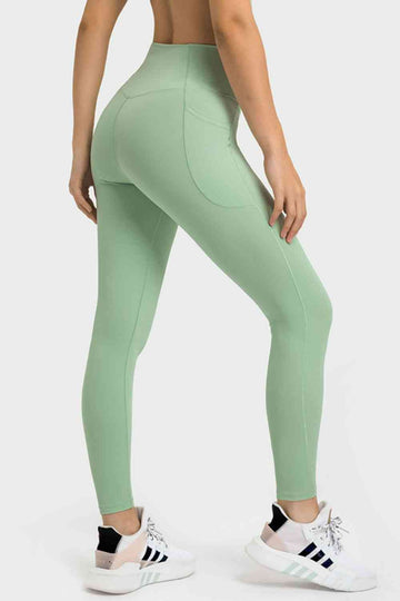 Millennia V-Waist Yoga Leggings with Pockets