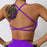 Fitness Workout Back Cross Yoga Bra – Stylish, Supportive & Breathable