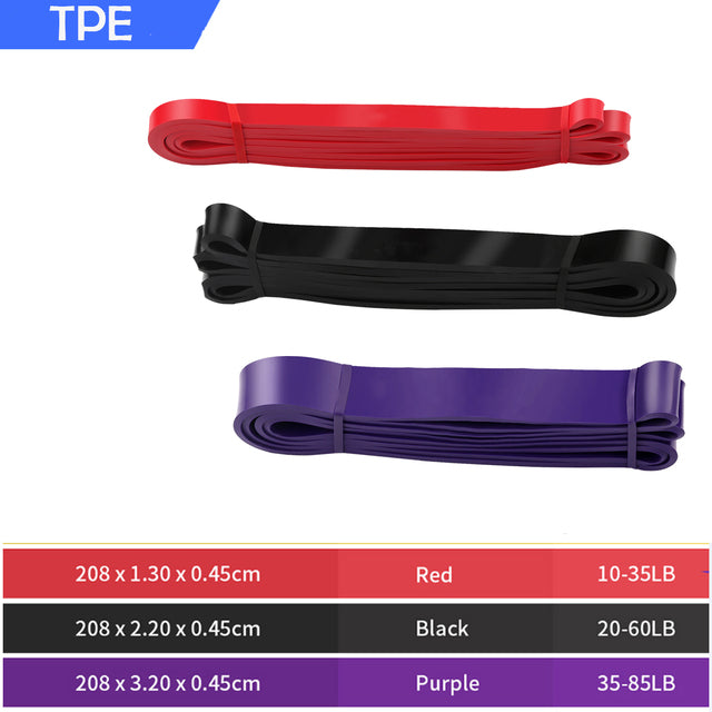 Resistance Bands 208cm Fitness Rubber Pull Up